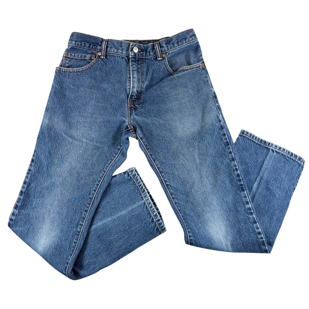 Levi's 517 Bootcut Jeans Mens 32x30 Vintage Blue Denim Western Cowboy